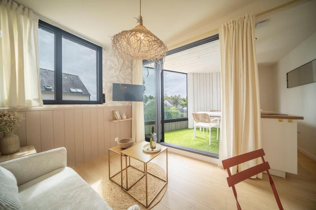 Appart'Hotel & Spa "Les Voiles" Le Pere Banard Carnac Eksteriør bilde